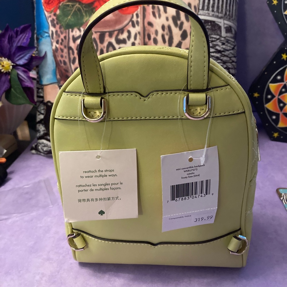 New Kate Spade Back Pack/Purse - Picture 5 of 5